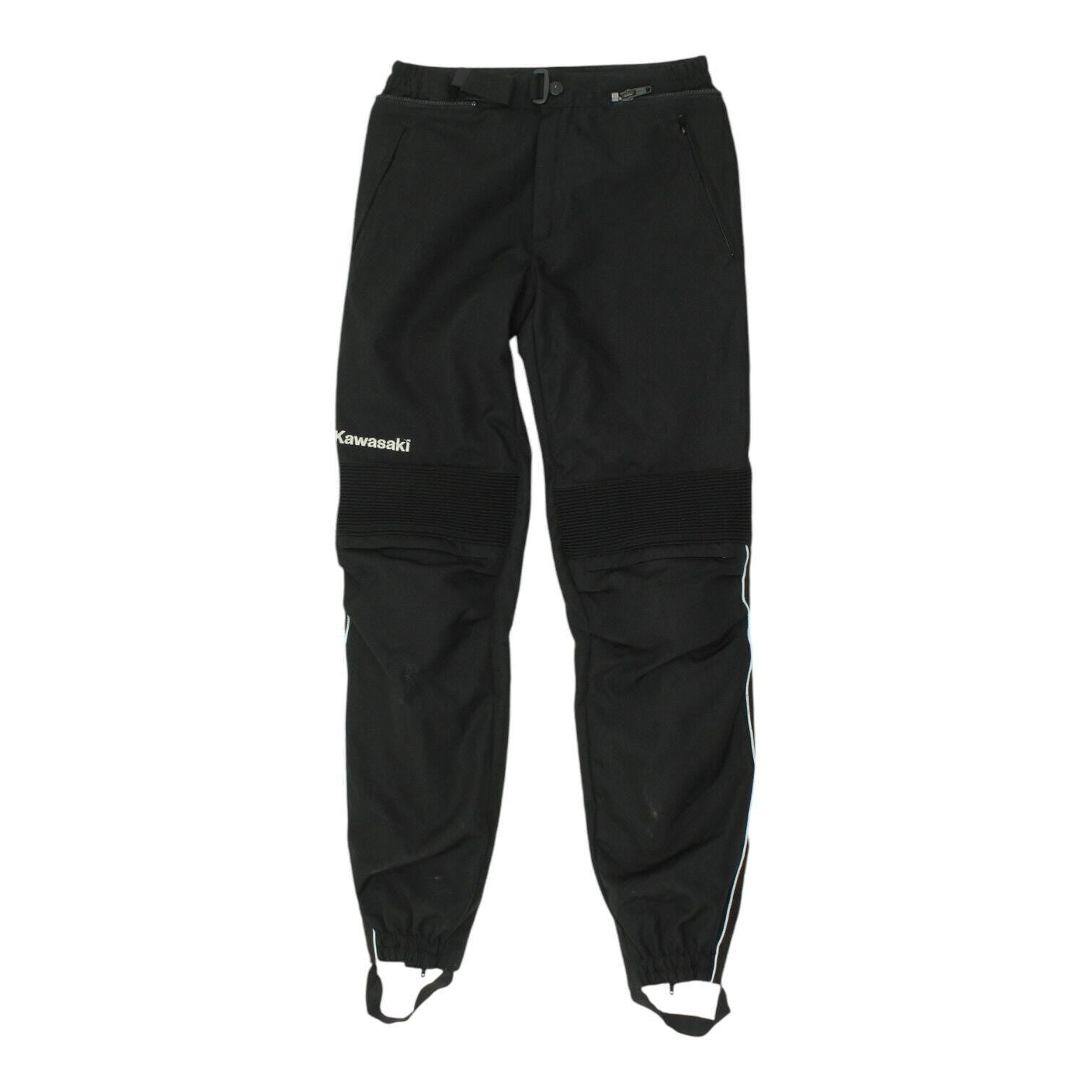 Kawasaki Black Motorcycle Trousers Mens Motorbike Biker Pants Polyester Graphic Tee – Warm & Stylish · Great Gift For Fans