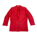 Gianni Versace Linen Blazer Jacket Vintage Womens Red High End Designer Formal Graphic Tee – Feel-Good Design · High-Quality Print