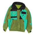 K2 Mens Ski Jacket Vintage Green Quilted Designer Skiing Polyamide Snow Coat Graphic Tee – Bold Style · Must-Have Style