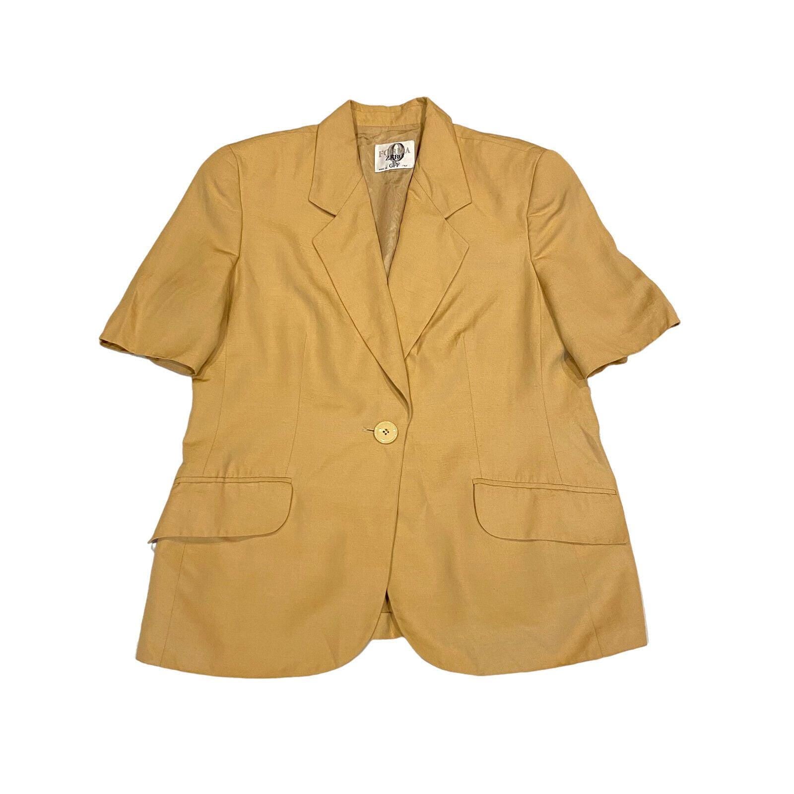 Forma Zero Short Sleeve Blazer Jacket Vintage Womens Gianfranco Ferre Designer Graphic Tee – Cozy Vibes · Perfect For Daily Wear