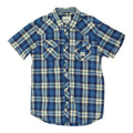Diesel Blue Check Shirt Mens Button Plaid Short Sleeve Designer Casual Collar Graphic Tee – Cozy Vibes · Must-Have Style