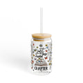 Just One More Chapter 15oz Glass Tumbler With Handle Lid and Straw Book Lover Gift Floral Butterfly Reader Gift Book Club Gift for Her Graphic Tee – Soft Feel · Top Pick For Any Outfit