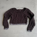 Free People West Palm Sweater Cropped Sweater Chunky knit Boho size M Graphic Tee – Warm & Stylish · Trending Graphic Apparel