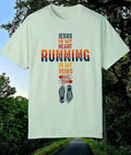 Inspirational Running T Shirt Christian Jogging Tee Motivational Jogging Activewear Casual Wear for Runners Jogging Shirt Graphic Tee – Soft Feel · High-Quality Print