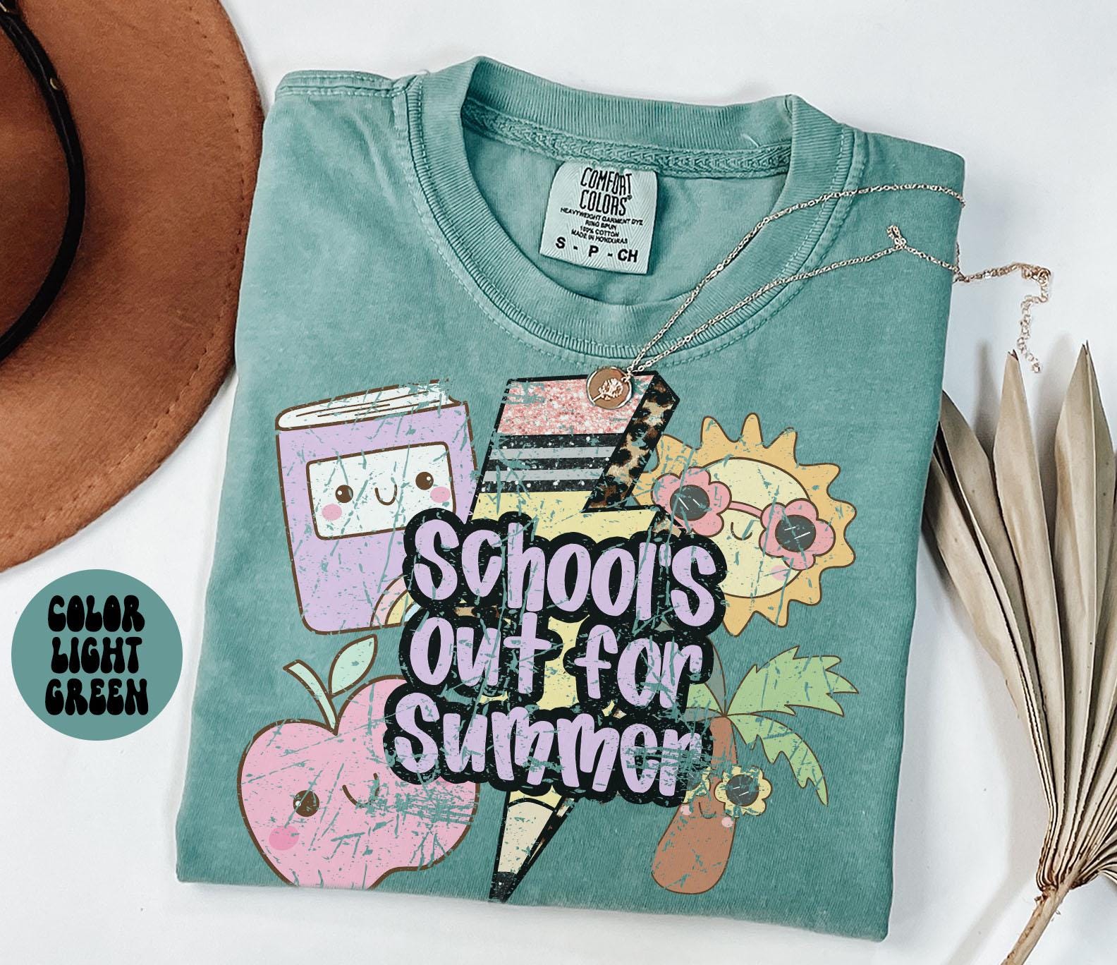 Schools Out For Summer Shirt Last Day of School Tees Teacher Tshirts Teacher Summer Summer Break Shirts End of School Year Last Day Graphic Tee – Premium Graphic · High-Quality Print