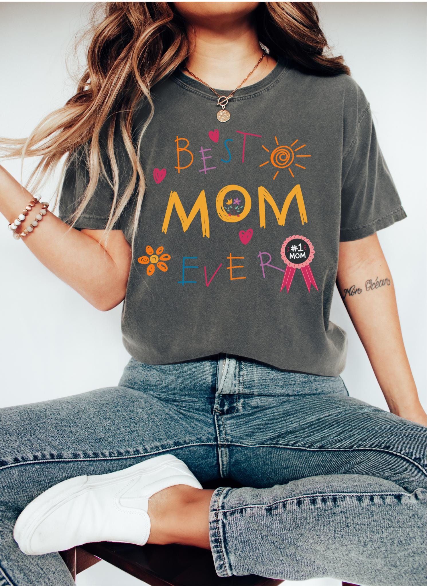 Comfort Color Shirt Best Mom Ever Shirt Mom Gift Mother39s Day Shirt Mother39s Day Gift Mom Shirt Happy Mother39s Day Shirt Gift for her Graphic Tee – Premium Graphic · Great Gift For Fans