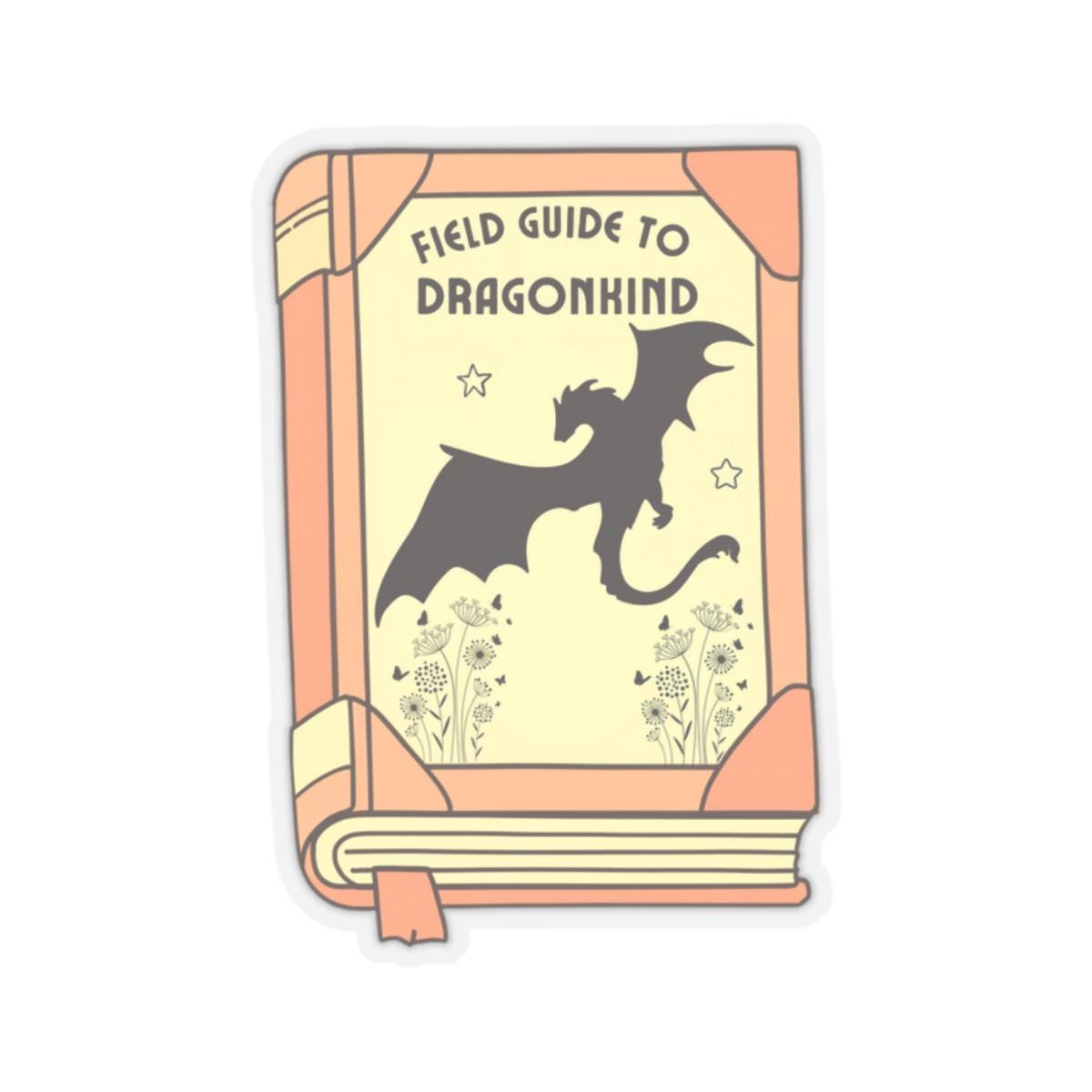 Field Guide to Dragonkind Kiss Cut Stickers Fantasy Art Stickers Dragon Lover Gifts Planner Stickers Journal Decor Laptop Stickers Graphic Tee – Soft Feel · Perfect For Daily Wear