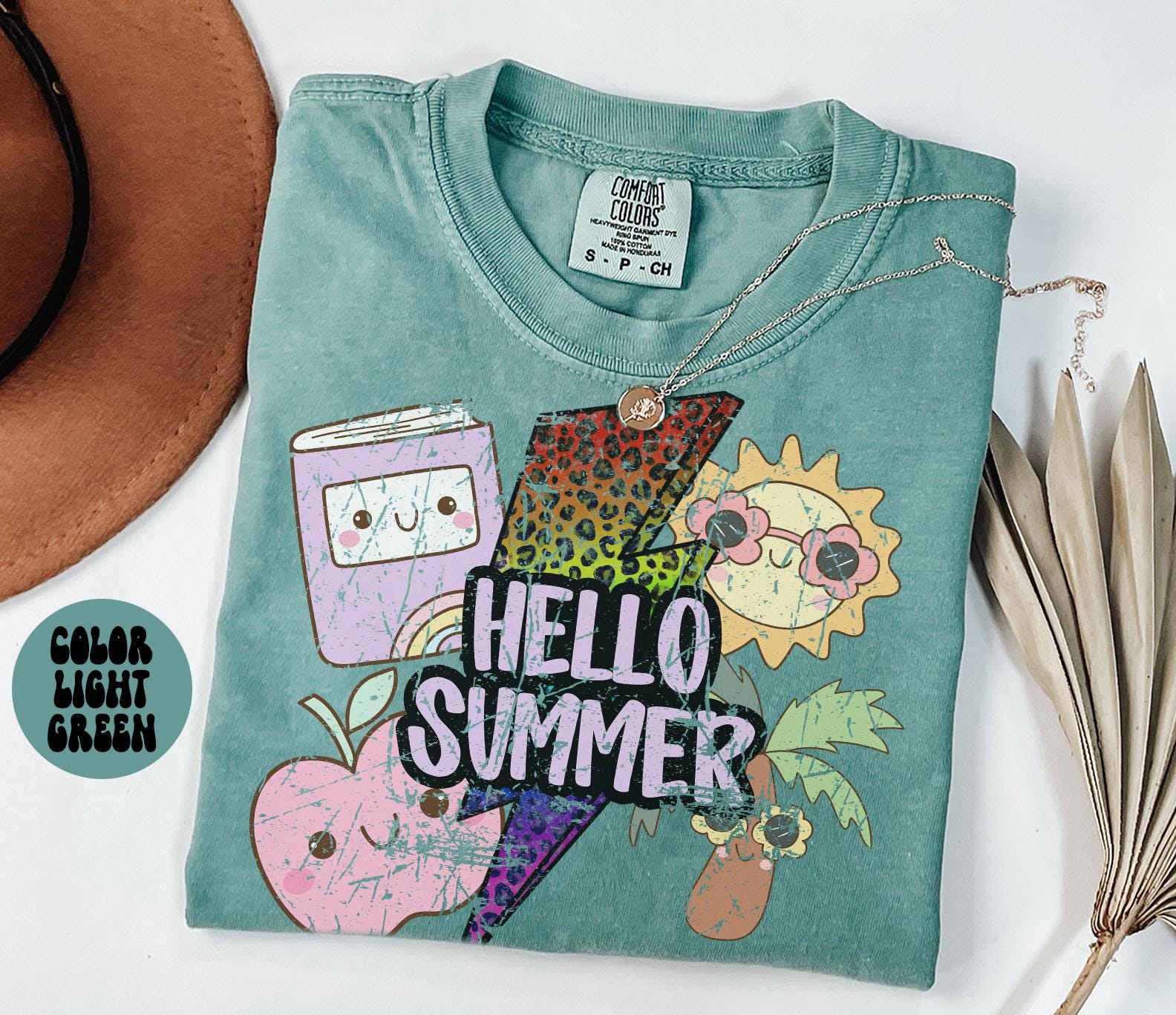 Hello Summer Shirt Last Day of School Tees Teacher Tshirts Teacher Summer Summer Break Shirts End of School Year Last Day Graphic Tee – Warm & Stylish · Top Pick For Any Outfit