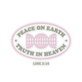 Inspirational Kiss Cut Stickers Peace on Earth Truth In Heaven Faith Laptop Decor Gift for Friends Faith Based Stickers Religious Art Graphic Tee – Bold Style · Great Gift For Fans