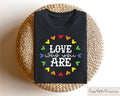 Love Who You Are T shirt LGBTQ Love Shirt Pride Month Sweatshirt Gay Pride Gift Transgender Tee Human Rights Crewneck Queers Outfit Sweatshirt – Feel-Good Design · Perfect For Daily Wear