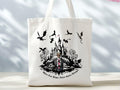 Political Satire Bag Where Fear Reigns Power Grows Stronger Bag Castle Dragons Tote Bag Fantasy Inspired Bag Anti Trump Bag Trump Bag Tote Bag – Warm & Stylish · Perfect For Daily Wear