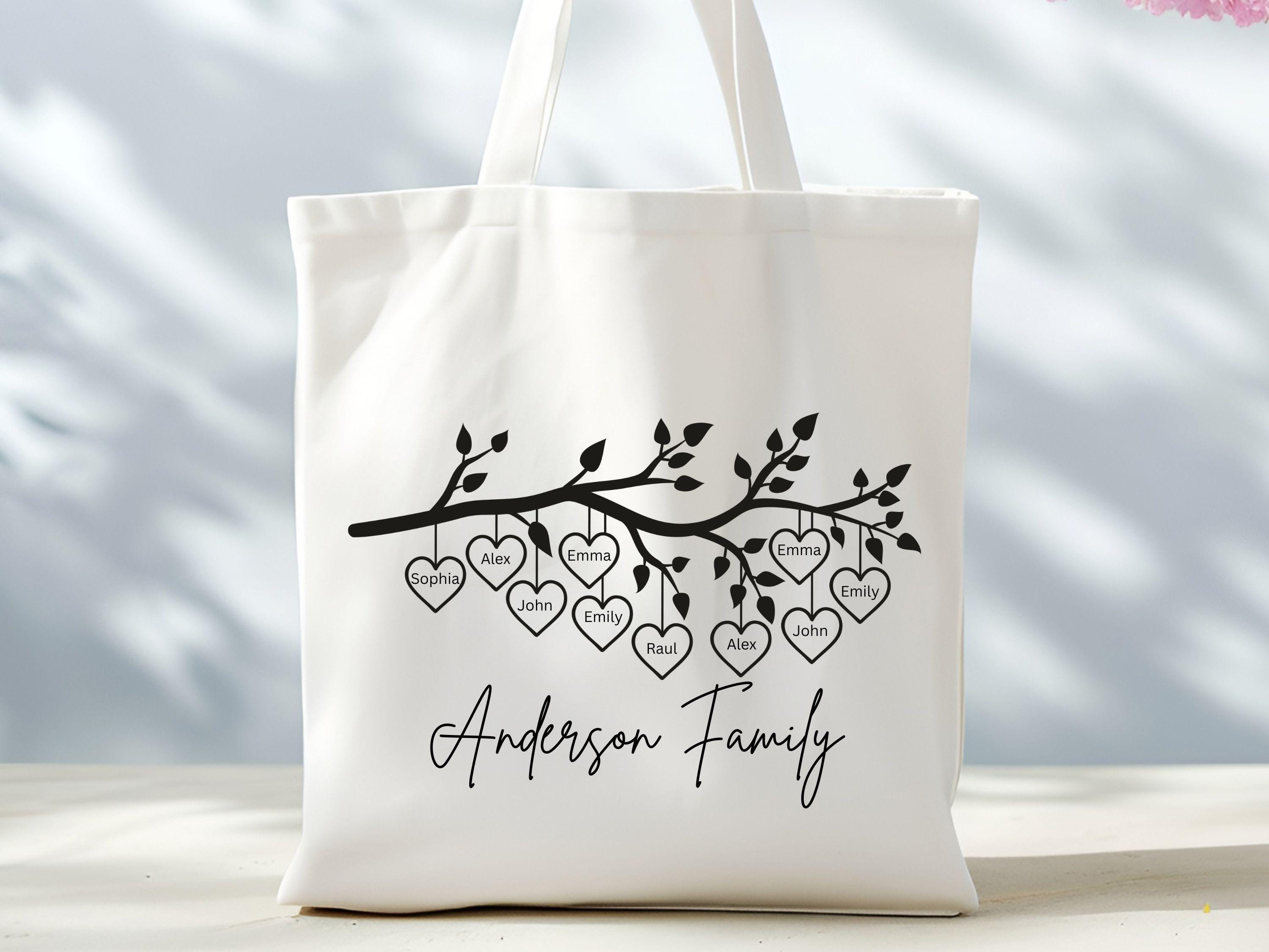 Family Tree Reunion Tote Bag Reunion 2025 Bag Custom Family Name Tote Family Reunion Favors Family Tree Tote Bag Family Event Tote Bag Tote Bag – Easygoing Wear · High-Quality Print