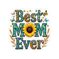 Best Mom Ever Kiss Cut Stickers Perfect Gift for Mother39s Day Floral Decor Scrapbooking Laptop Stickers Gift for Moms Graphic Tee – Feel-Good Design · High-Quality Print