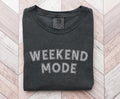 Weekend Mode T shirt Perfect Brunch or Girls Weekend Shirt Lake Weekend Vibes Getaway Gift Tee Graphic Tee – Aesthetic Look · Great Gift For Fans