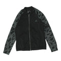 Adidas Black Track Jacket Mens Patterned Casual Designer Sportswear Full Zip Graphic Tee – Easygoing Wear · Must-Have Style
