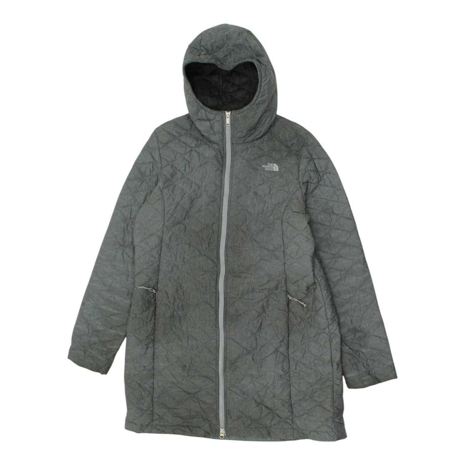 The North Face Coat Womens Quilted Grey Hooded Full Zip Outdoors Designer Graphic Tee – Feel-Good Design · High-Quality Print