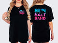 Sun Sand Salt Beach Shirt Summer shirt Beach Shirts for Women Summer Vacation Shirts Women39s Beach ShirtTrendy ShirtCute summer shirt Graphic Tee – Feel-Good Design · Great Gift For Fans