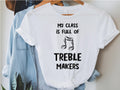 Treble Makers Shirt Funny Choir Teacher Shirt Funny Music Teacher Shirt Orchestra Teacher Shirt Music Gifted Teacher Shirt Graphic Tee – Easygoing Wear · Perfect For Daily Wear