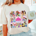 Gift Retro Disney Princess Shirt Watercolor Princess Shirt Disney Trip T Shirt Disney Princess Disneyworld Princess Gift Graphic Tee – Everyday Comfort · Trending Graphic Apparel