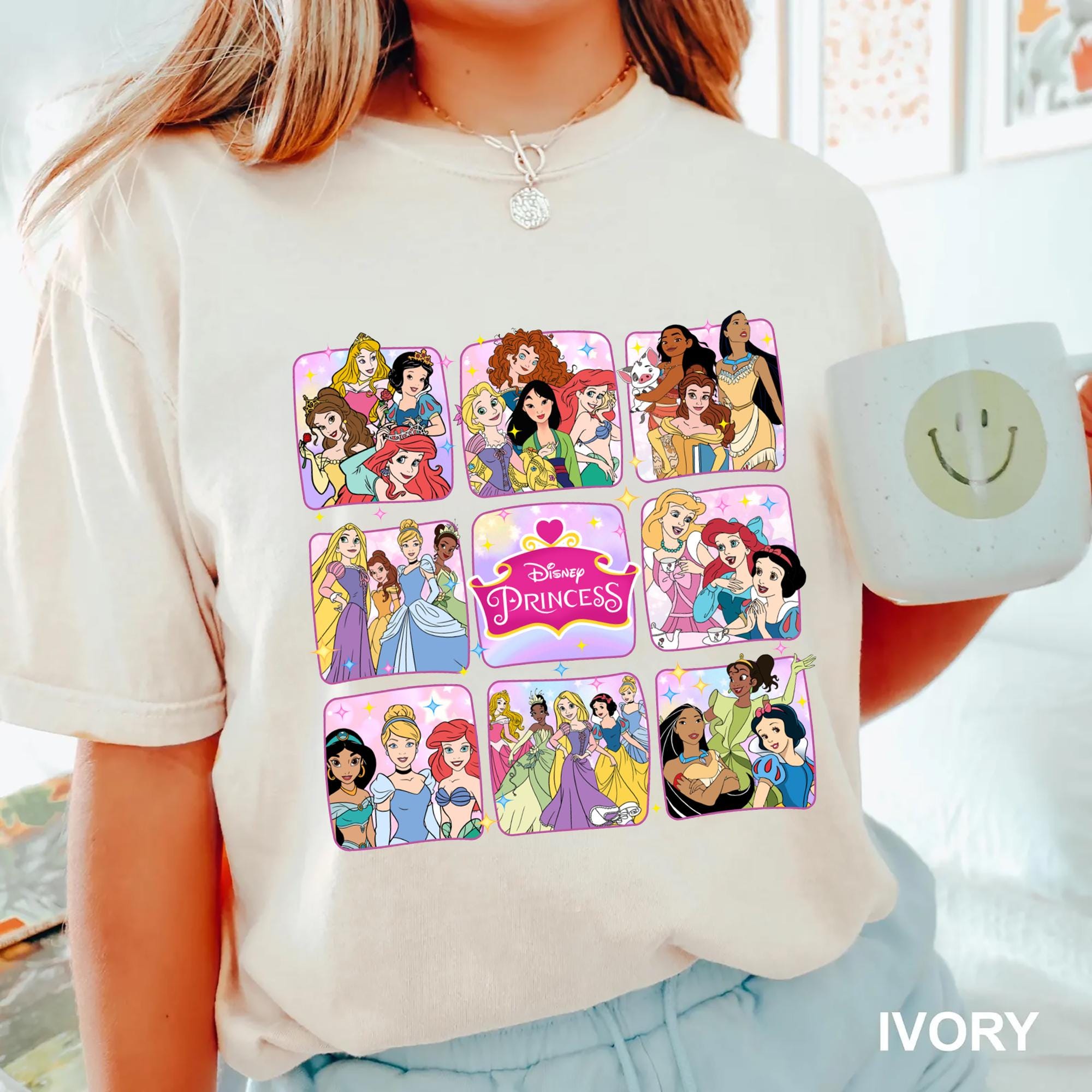 Gift Retro Disney Princess Shirt Watercolor Princess Shirt Disney Trip T Shirt Disney Princess Disneyworld Princess Gift Graphic Tee – Everyday Comfort · Trending Graphic Apparel
