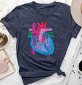 Heart anatomy cardiac nursing t shirt Graphic Tee – Warm & Stylish · High-Quality Print