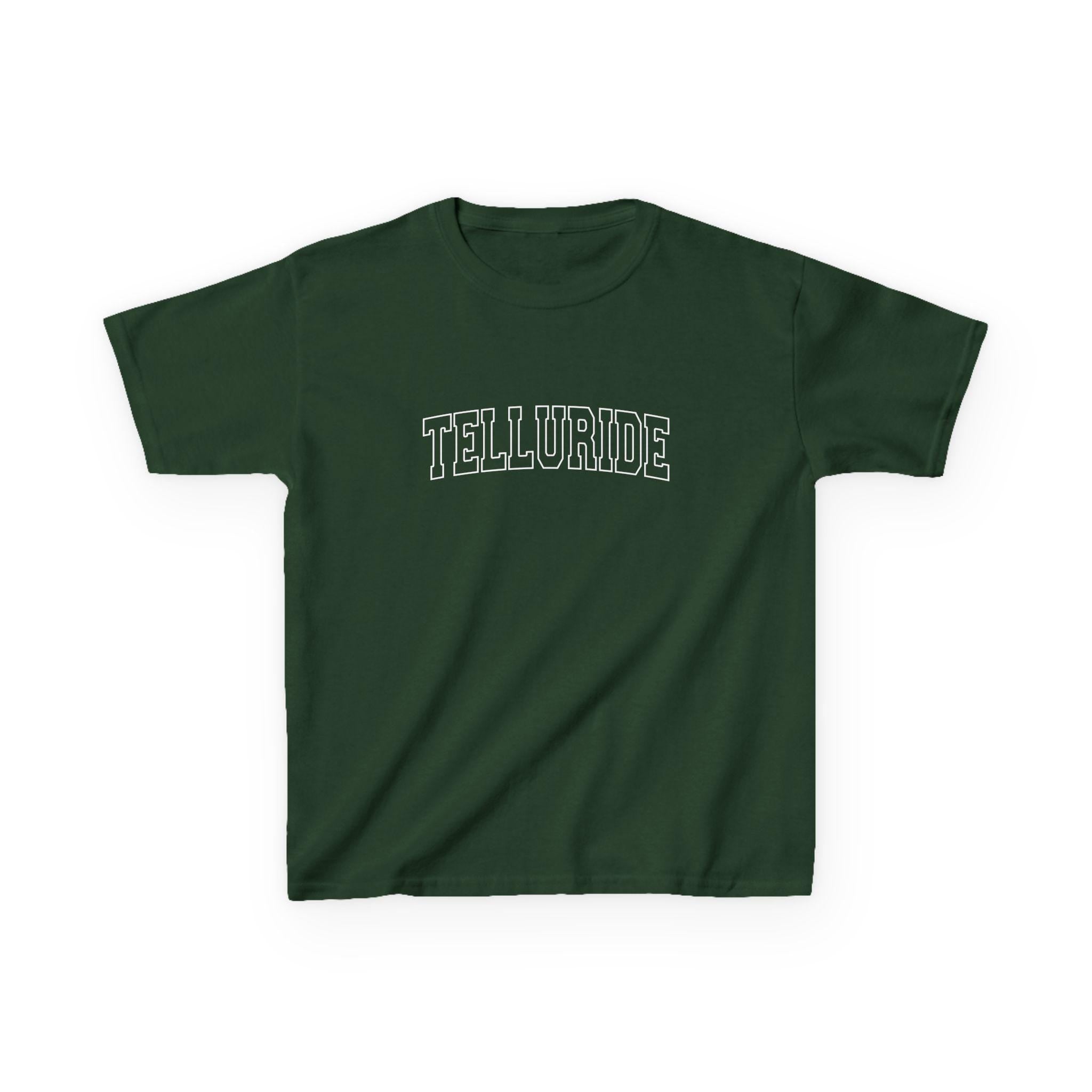 Telluride Colorado Kids Graphic Tee Youth TShirt Youth Cotton Shirt Graphic Tee – Fan Favorite · Great Gift For Fans