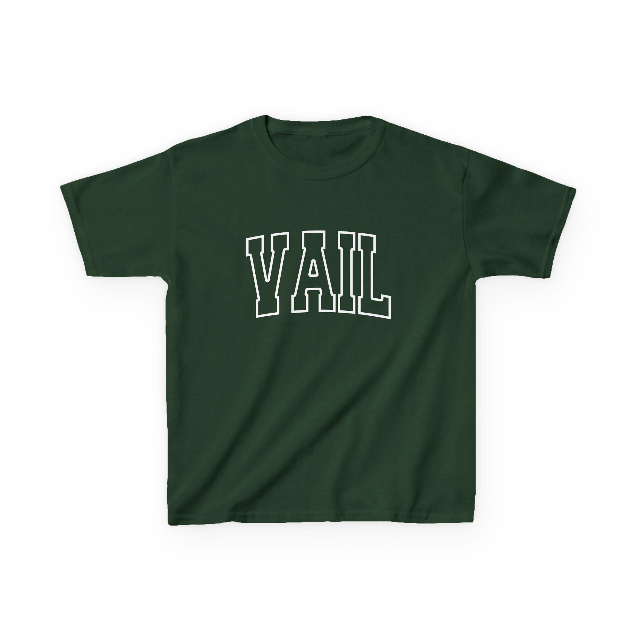 Vail Colorado Kids Graphic Tee Youth TShirt Youth Cotton Shirt Graphic Tee – Warm & Stylish · Top Pick For Any Outfit