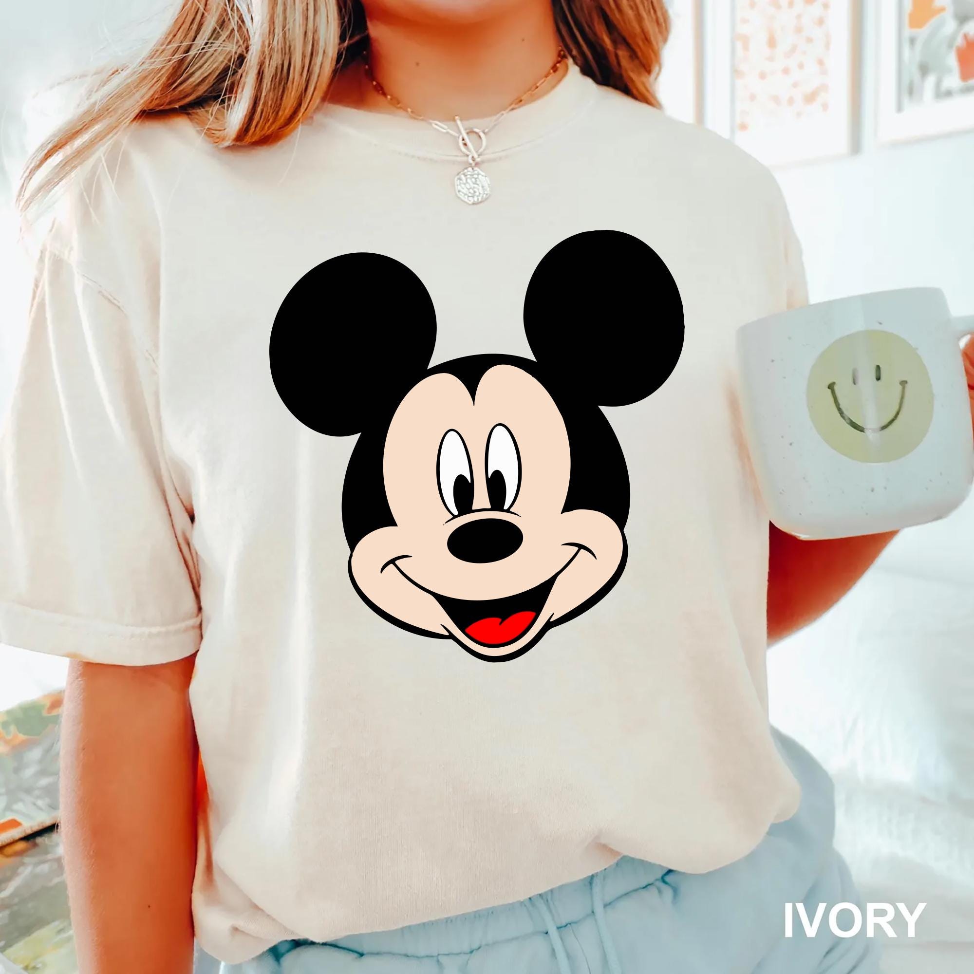 Mickey Mouse T Shirt Disney Mickey Shirt Mickey Checkered Shirt Disney Gift Shirts Disney Shirts Kids MickeyShirt Graphic Tee – Bold Style · Great Gift For Fans