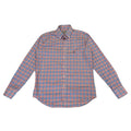 Etro Mens Check Shirt Vintage Button Down Collar Designer Red Blue White Graphic Tee – Easygoing Wear · High-Quality Print