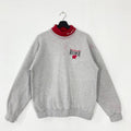 Vintage 90s University Wisconsin Sweatshirt Wisconsin Crewneck Wisconsin Sweater Pullover Wisconsin Badgers Embroidered Logo Grey Medium Sweatshirt – Aesthetic Look · High-Quality Print