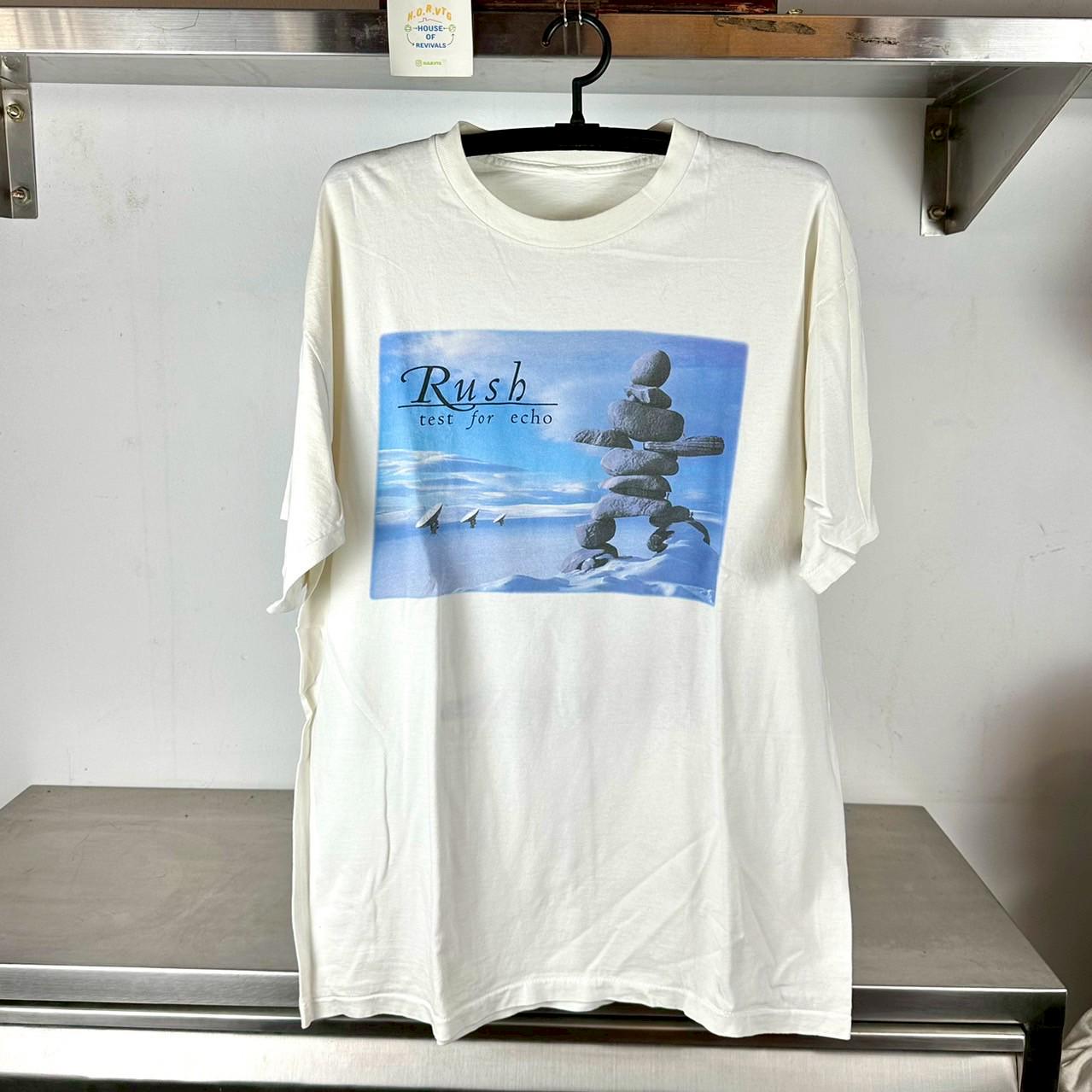 Vintage 1996 Rush Test For Echo Tour Rock Band Promo XL Single Stitch T shirt Vintage Band Tshirts Vintage Band Tees Music Tshirts Graphic Tee – Easygoing Wear · Must-Have Style