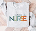 Cardiac Care Nurse Sweatshirt Heart Nurse Gift Cardiology RN Pullover Cardiology Nurse Appreciation Week ICU Nurse Crew Sweatshirt – Feel-Good Design · Perfect For Daily Wear