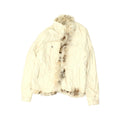 Byblos Blu Quilted Jacket Vintage Womens Beige Fur Trim Designer Outerwear Graphic Tee – Easygoing Wear · Top Pick For Any Outfit