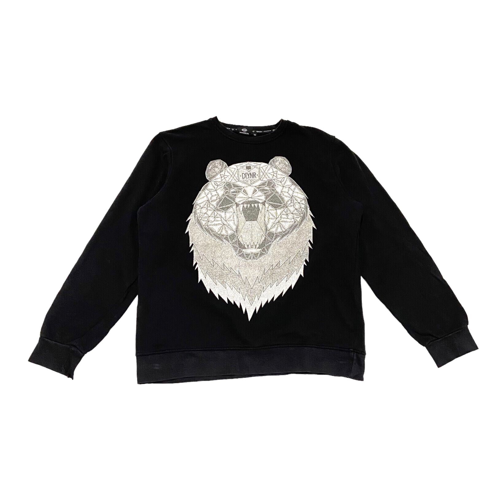 Dolly Noire Bear Sweatshirt Vintage Mens Designer Crew Neck Black Medium VTG Sweatshirt – Premium Graphic · Must-Have Style