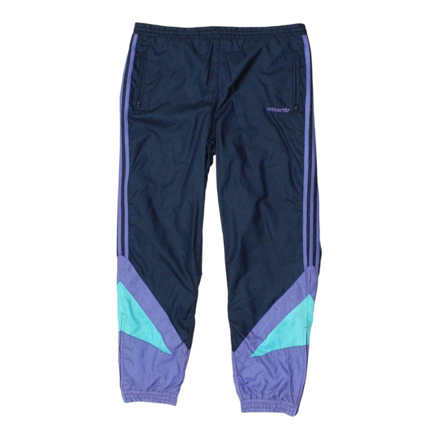 Adidas Navy Tracksuit Bottoms Vintage Mens 90s Sportswear Sports Track Pants Graphic Tee – Everyday Comfort · Top Pick For Any Outfit