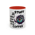 Whimsical Coffee Mug Fun Owl Design Perfect for Home Office Gifts Early Bird Motivation Unique Kitchen Decor Graphic Tee – Fan Favorite · Top Pick For Any Outfit