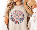 4th of July Shirt Women Let Freedom Ring Shirt Patriotic Floral 4th of July Tshirt Red White Blue USA Tee America T Shirt Graphic Tee – Fan Favorite · Great Gift For Fans