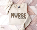 Nurse Practitioner Sweatshirt LPN Shirt Nurse Practicitioner Gifts Cheetah Leopard Nurse Shirt Nurse Practitioner Graduation Gifts Sweatshirt – Easygoing Wear · High-Quality Print