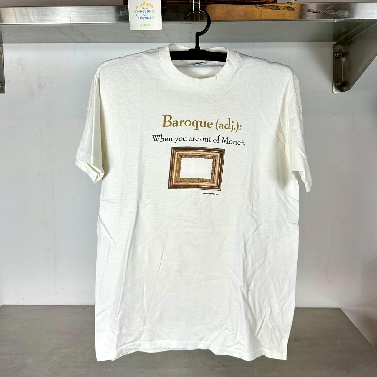 Vintage 90s Claude Monet Baroque Art Humor T shirt Vintage Art Tees Art Tshirts Pop Art tees Vintage Tshirts Graphic Tee – Easygoing Wear · Top Pick For Any Outfit