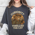 Curiosity Thrilled the Cat Shirt Adventure Cat Hiking Tee for Cat Lovers Funny Nature Shirt Graphic Tee – Feel-Good Design · Great Gift For Fans