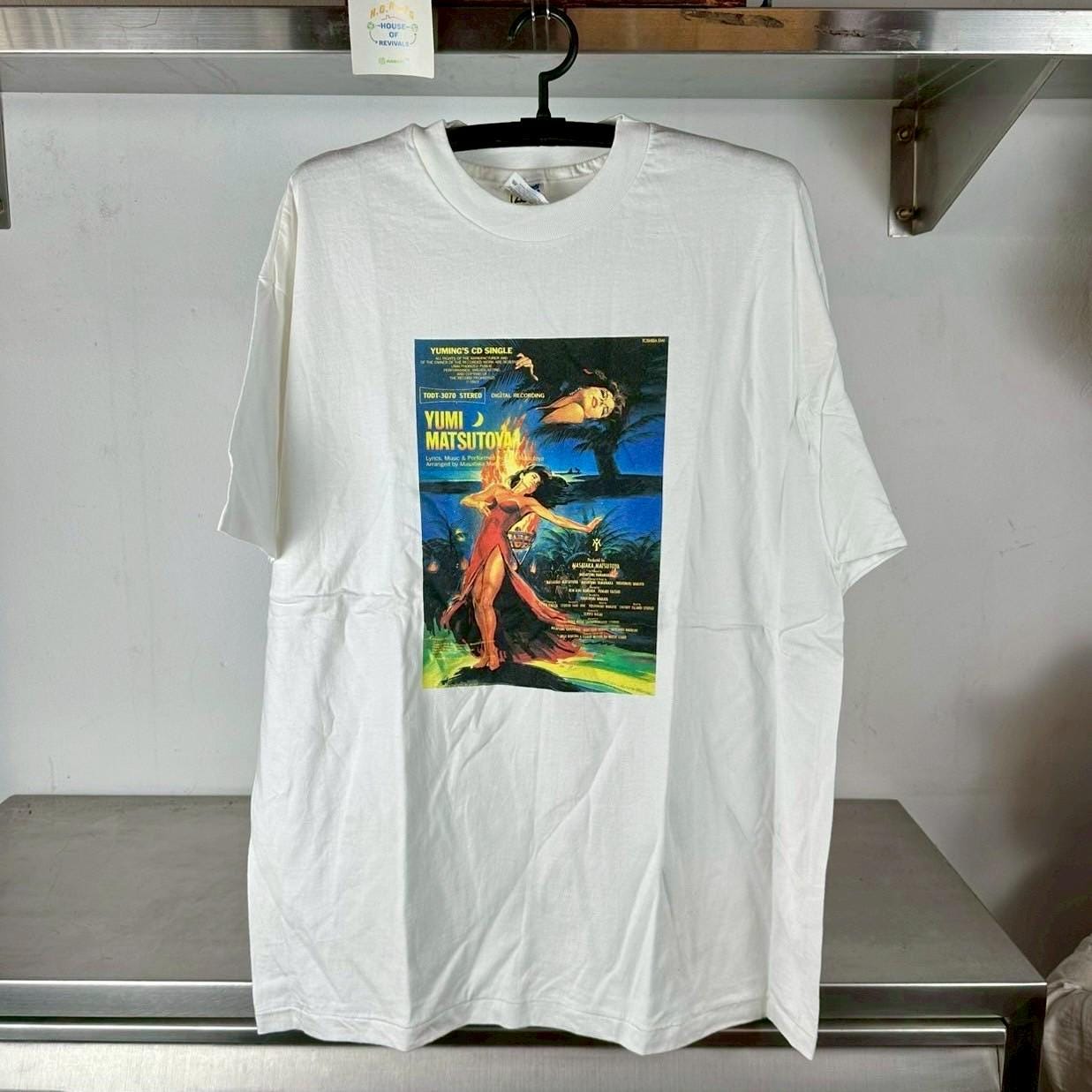 Vintage 90s Yumi Matsutoya CD Promo Japanese Singer single stitch T shirt Vintage Band Tees Vintage Band Tshirts Band Tees Graphic Tee – Soft Feel · Great Gift For Fans