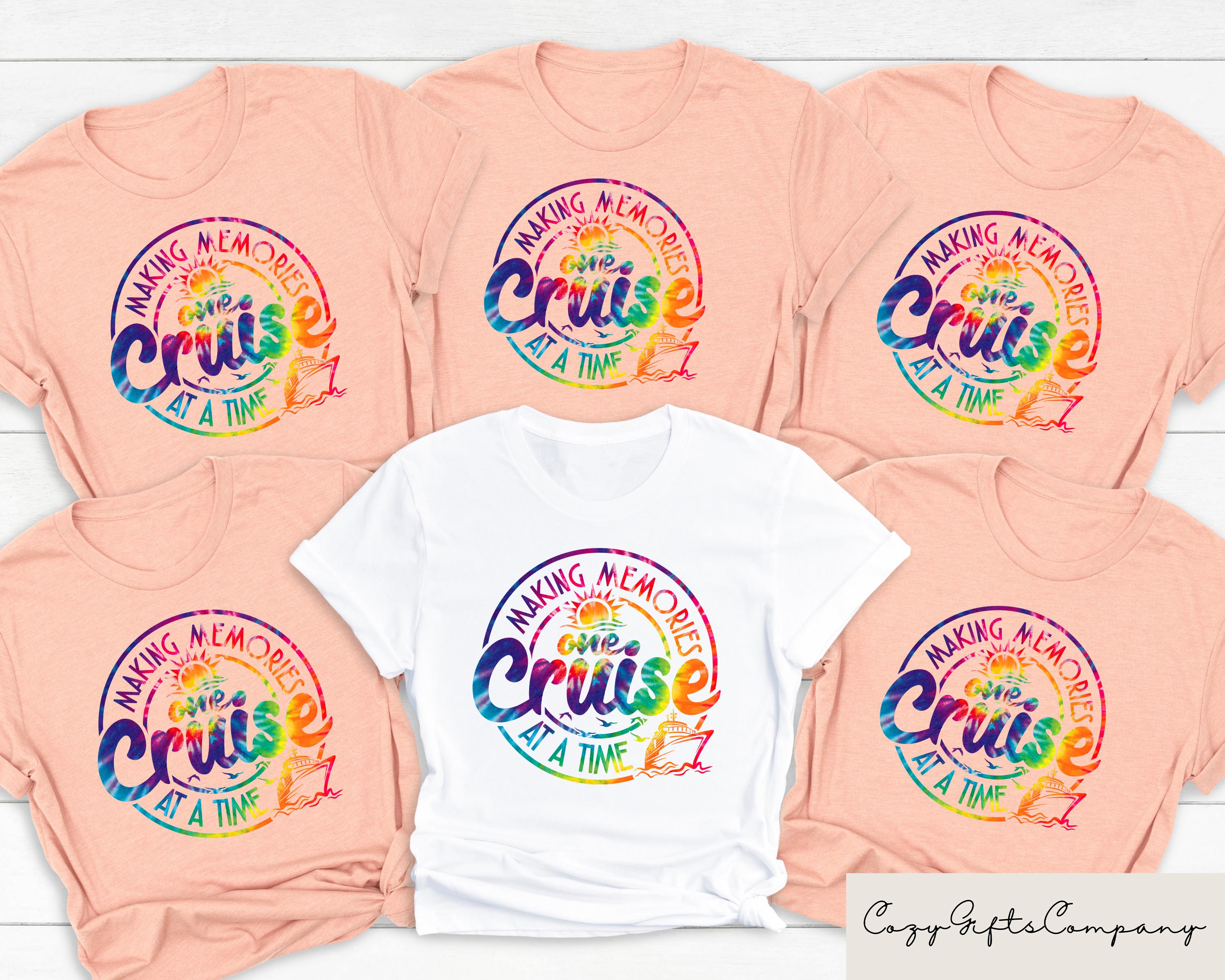 Retro Comfort One Cruise Shirt Family Matching Cruise T shirts Family Vacation Tee Cruise Squad Gift Cruise Holiday Crewneck Graphic Tee – Easygoing Wear · Must-Have Style