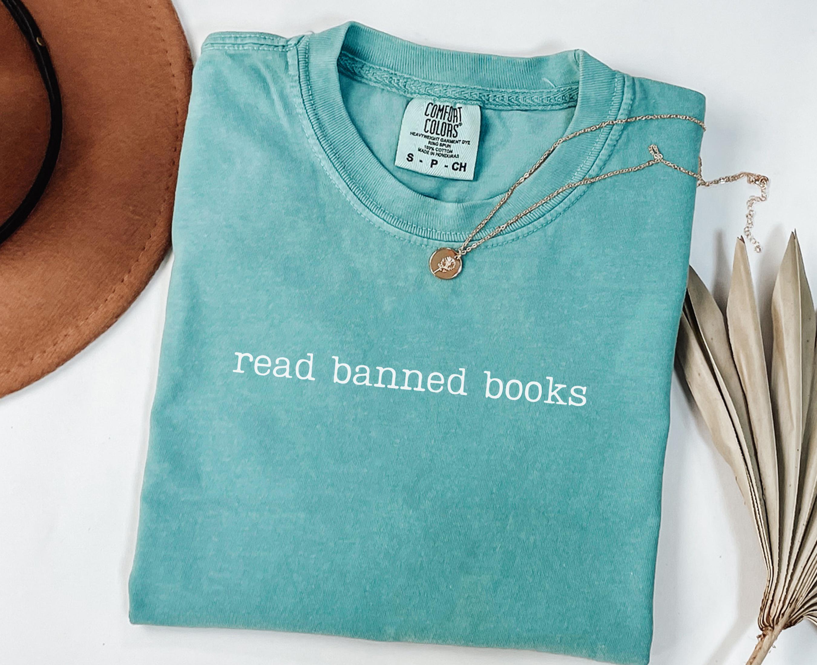 Read BANNED BOOKS Shirt Banned Books Tshirt Reading Librarian Bookish Shirt Gift For Book Lover Graphic Tee – Easygoing Wear · Trending Graphic Apparel