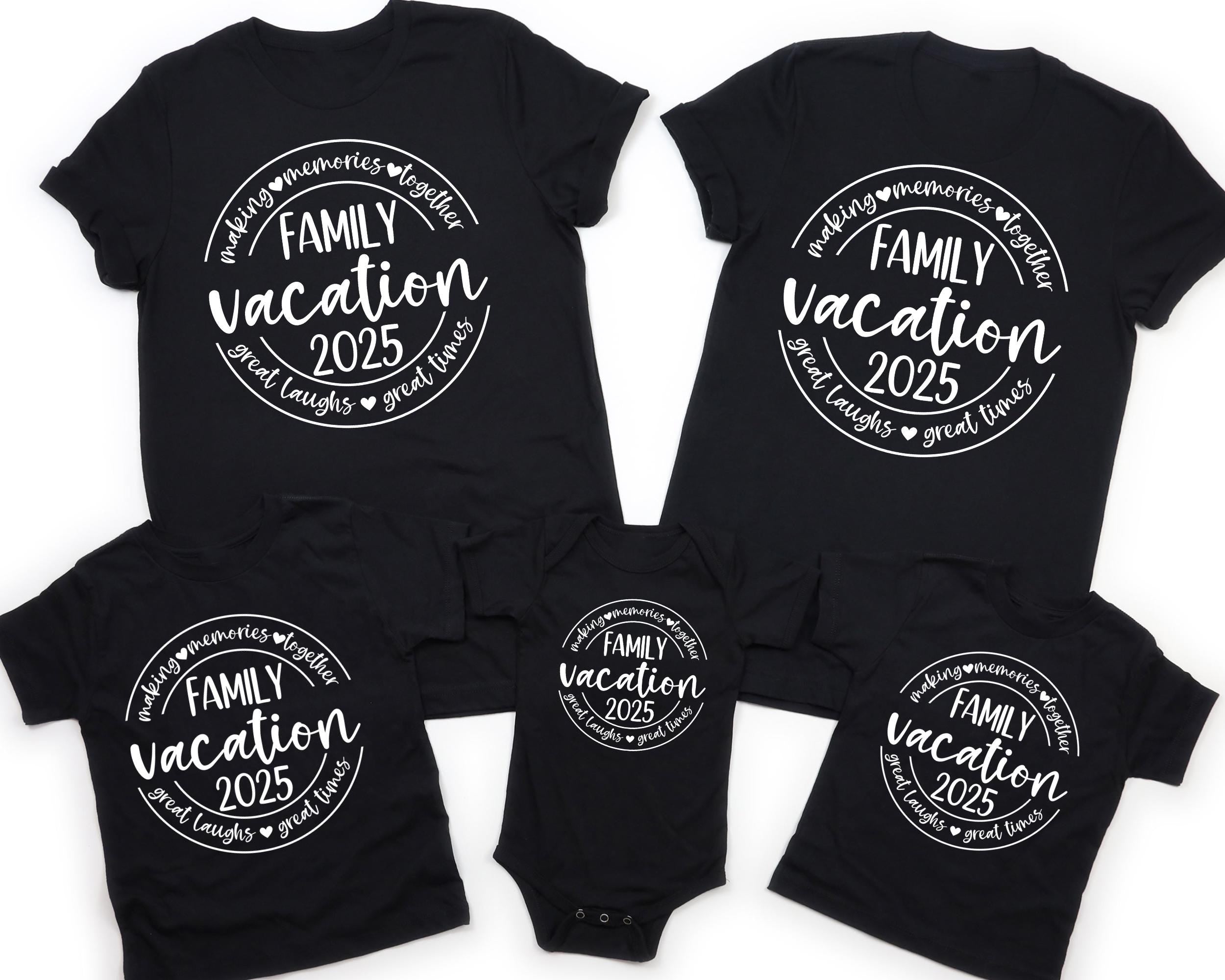 Family Shirts Vacation Family TShirtFamily Vacation 2025 Making Memories TogetherFamily Vacation 2025 Making Memories TogetherFamily Tees Graphic Tee – Aesthetic Look · Must-Have Style