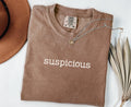 SUSPICIOUS Shirt Funny Highly Suspicious Tee for True Crime Lovers or Don39t Be Suspicious Parks and Rec Fans Gift Graphic Tee – Feel-Good Design · Great Gift For Fans