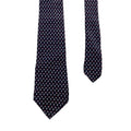 Ted Lapidus Silk Tie Vintage Mens Patterned Formal High End Designer Navy Blue Graphic Tee – Premium Graphic · High-Quality Print