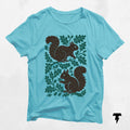 Squirrel Tee Nature Shirt with Oak Tree Design Wildlife T Shirt for Forest Lovers Casual Outdoor Animal Apparel Graphic Tee – Feel-Good Design · Trending Graphic Apparel
