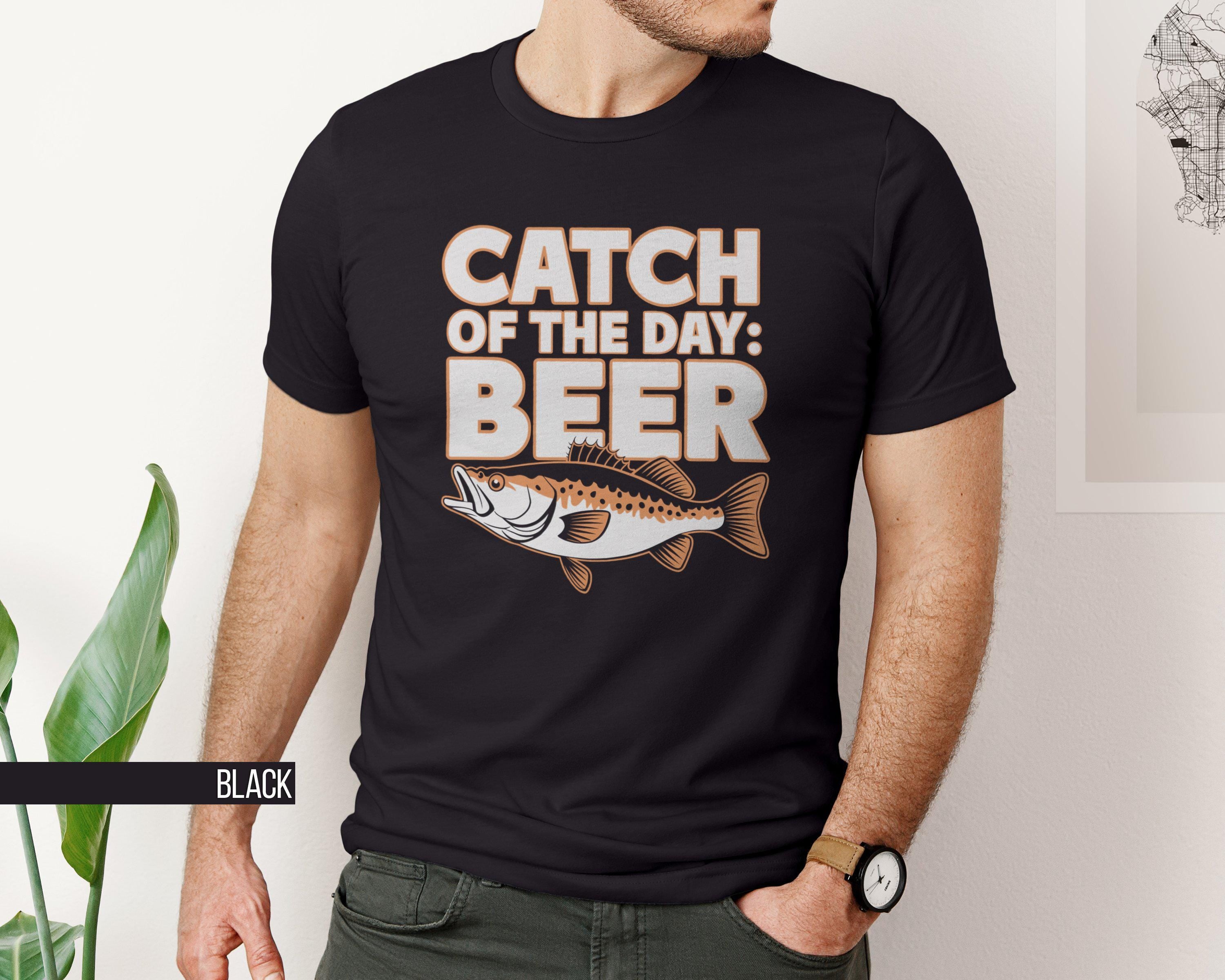 Fishing Shirt Fishing Lover Shirt Dad Fishing Shirt Beer Shirt Dad Shirt Unhinged Shirts Silly Shirt Silly Shirt Funny Shirt Graphic Tee – Easygoing Wear · Perfect For Daily Wear