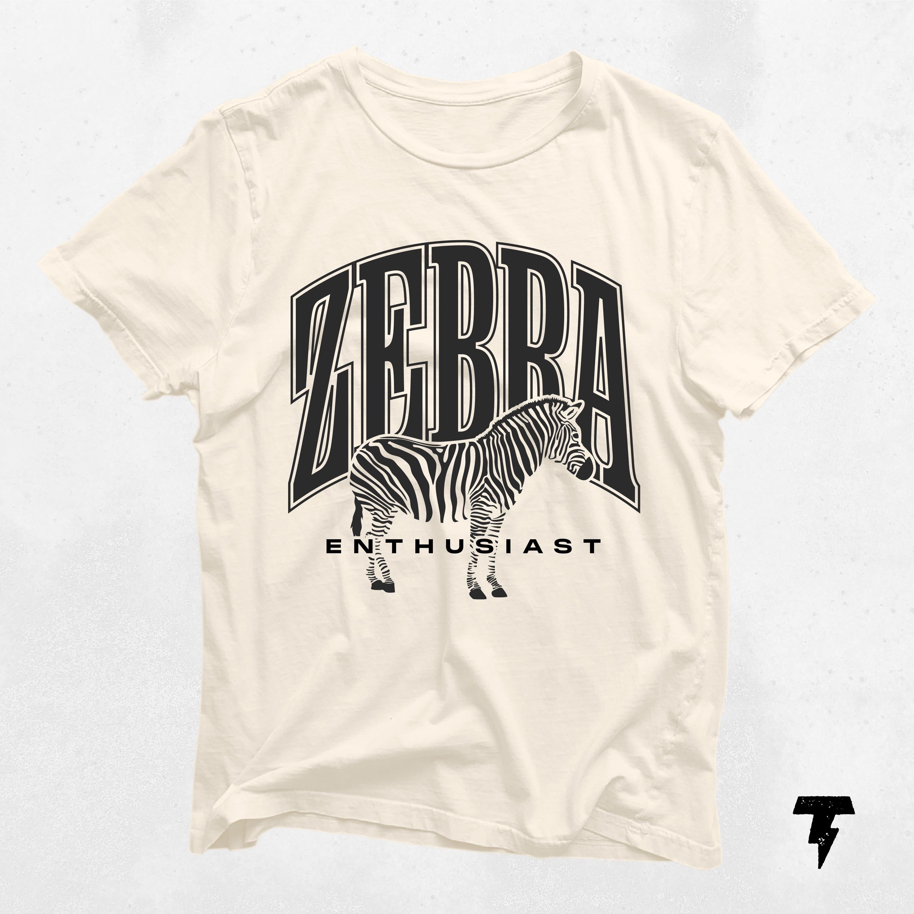 Zebra Enthusiast Shirt Gift for Zebra Lovers Cute Zebra Animal Tee Graphic Tee – Easygoing Wear · Great Gift For Fans