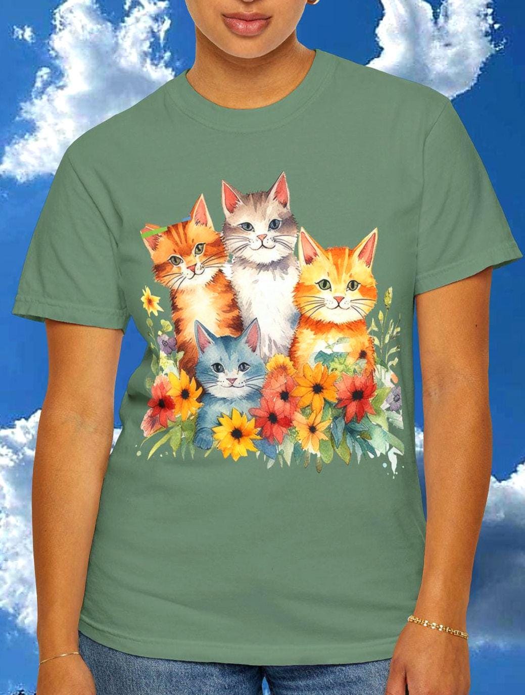 Cat Lover39s T Shirt Floral Cat Tee Gift for Cat Owner Unisex Graphic Shirt Cute Cat Apparel Animal Lover Gift Pet Lover Shirt Cat Mom Graphic Tee – Fan Favorite · Trending Graphic Apparel
